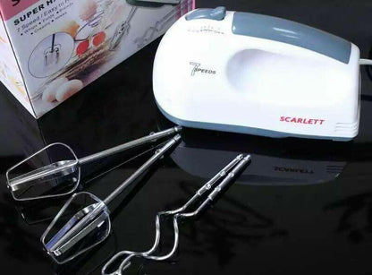 180W Electric Egg Beater - 7 Speeds and Multiple Options 