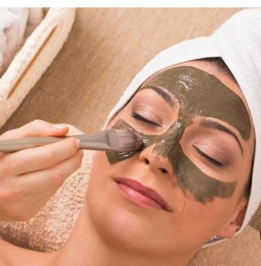 Sol Shurafa Green (Moroccan Clay) - 500g | Natural skin care from the depths of tradition 