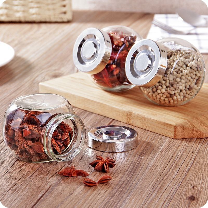 Super Luxe Clear Jar Set - 3 Pieces with Original Sealing Quality 