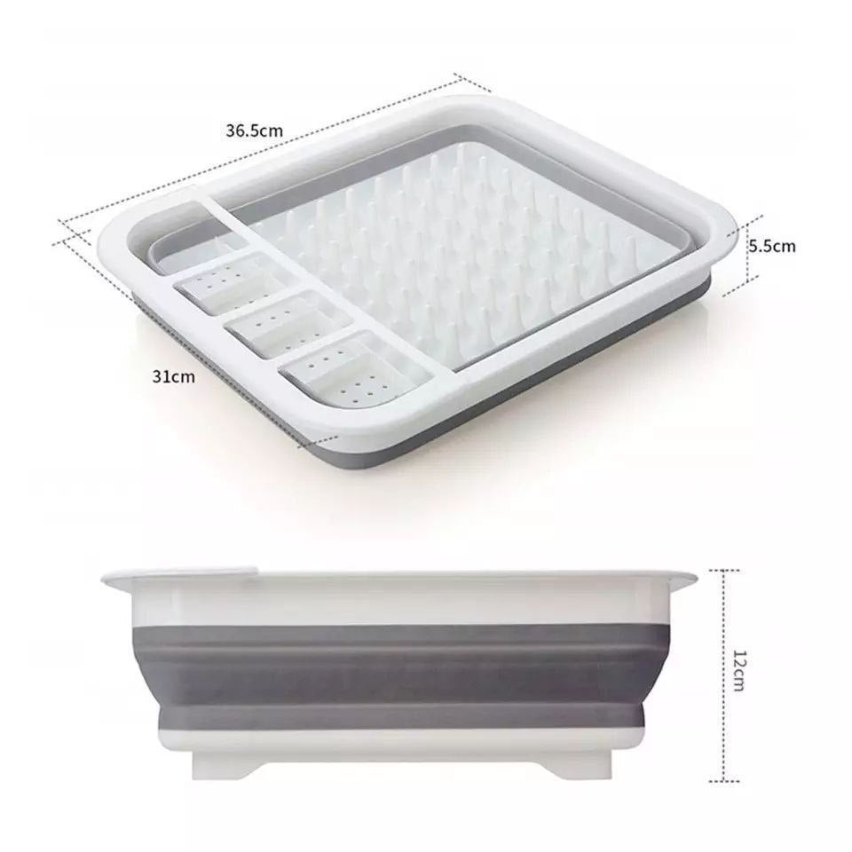 Practical and foldable silicone kitchen utensil holder - high quality to organize your kitchen smartly! 