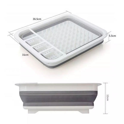 Practical and foldable silicone kitchen utensil holder - high quality to organize your kitchen smartly! 