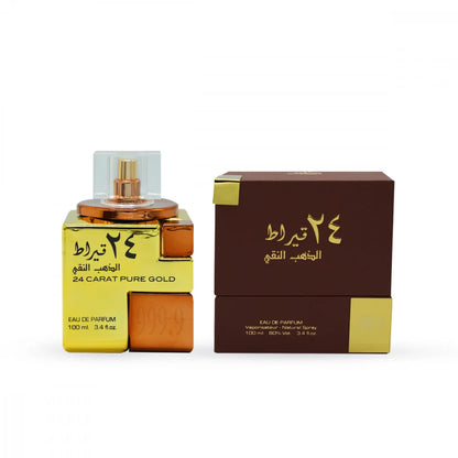 24Karat Pure Gold قيراط الذهب النقي من لطافة للنساء ايو دي بارفان 100 مل
