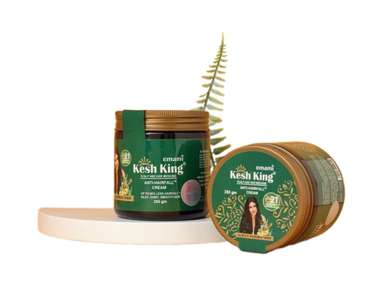 Kesh King Hair Restoration Cream - Effective Treatment for Strengthening Hair and Preventing Hair Loss 250ml 