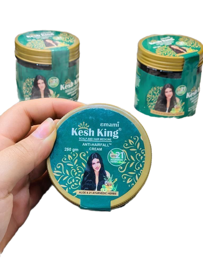 Kesh King Hair Restoration Cream - Effective Treatment for Strengthening Hair and Preventing Hair Loss 250ml 